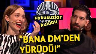 Nilperi Şahinkaya Sevgilisi Emre Yusufi İle Nasıl Tanıştı? | Uykusuzlar Kulübü