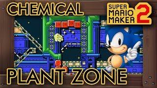 Super Mario Maker 2 - Amazing "Sonic Chemical Plant Zone" Level