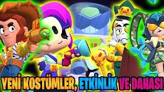 Yeni Kostümler, Mega Ağaç, Pizza Etkinliği, Oyun Modları ve Dahası.. Brawl Stars Sneak Peek