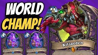 I love this CRAZY GREEDY World Champion deck!