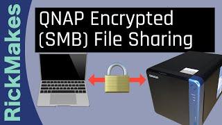 QNAP Encrypted (SMB) File Sharing