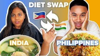 An Indian & A Filipino Swap Meals For 24hrs