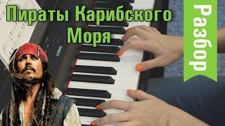 Как играть ПИРАТЫ КАРИБСКОГО МОРЯ на ФОРТЕПИАНО