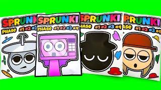  SPRUNKI Blind Bag Lily Black Clukr Tunner | ASMR Phase 1vs2vs3vs4 squishy