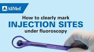 How to clearly mark injection sites under fluoroscopy—Accumark™ Radiopaque Injection Site Marker