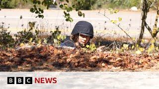 BBC crew run for cover after gunfire heard across Lebanon-Israel border | BBC News