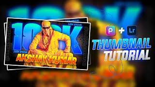 Trending EFX Thumbnail Editing Tutorial || A Kay Creator