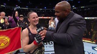 UFC 266: Valentina Shevchenko Octagon Interview