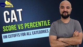 CAT 2024 Score vs Percentile | Cutoffs for IIMs all Categories - Open EWS OBC SC ST PwD