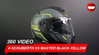 Schuberth C5 Master Black / Yellow - ChampionHelmets.com