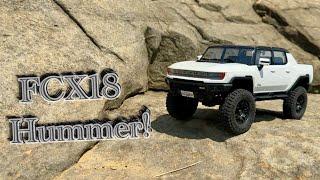 FMS FCX18 Hummer EV! $179 BEAUTY!  #rccrawler #fmsmodel