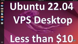 How to Create an Ubuntu 22.04 VPS with GUI Desktop on Contabo using RDP - Step-by-Step Tutorial