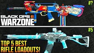 WARZONE: New TOP 5 BEST ASSAULT RIFLE META LOADOUTS After Update! (WARZONE Best Weapons)
