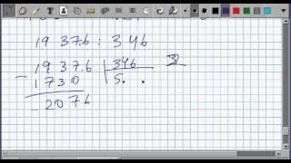 O'nli kasrlarni bo'lish. Matematika 5-sinf. 44-dars