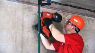 Ремонт квартир. Быстрый монтаж направляющих. hilti GX120. Техника быстрого монтажа. Уфа!