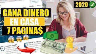 MEJORES Páginas para GANAR DINERO  por INTERNET 2020 | SIN INVERTIR