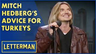 Mitch Hedberg on Turkeys, Tennis, and Turtlenecks | Letterman