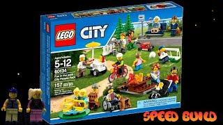 LEGO City Town Fun in the Park - City People 60134 speed build