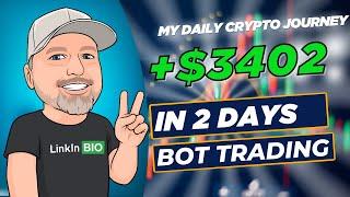 +$3,402 in 2 Days Crypto Bot Trading on Bittrex and Coinbase - Here's what I look for first thing!