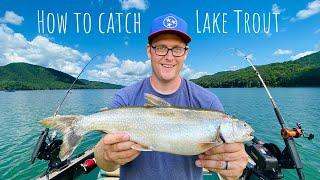 How to troll for lake trout from start to finish (Watauga Lake)