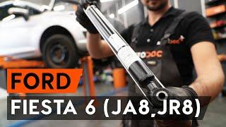 How to change rear shock absorber on FORD FIESTA JA8 [TUTORIAL AUTODOC]