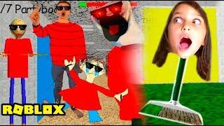 МАМА СТАЛА БАЛДИ в Реальной ЖИЗНИ Вечеринка у Baldi РОБЛОКС Baldi's Basics Roblox Валеришка kids