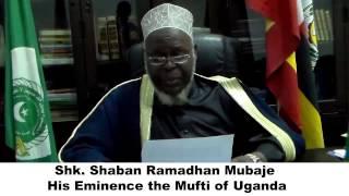 His Eminence the Mufti of Uganda CLIMATE MESSAGE