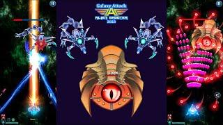 Alien Shooter All Bosses | Boss 45 Snake Eye | Galaxy Attack Shooting Game | Zambario Gamers