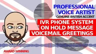 Adding a greeting or hold message to a IVR Phone System - Voice Over