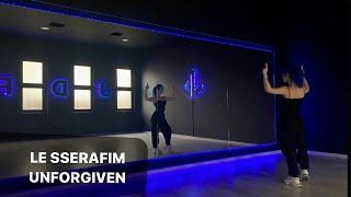 LE SSERAFIM - UNFORGIVEN Dance Tutorial Русский Туториал