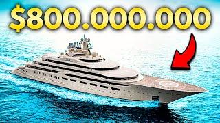 INSIDE The $800.000.000 Dilbar Mega Yacht, ONE Of The Largest!!