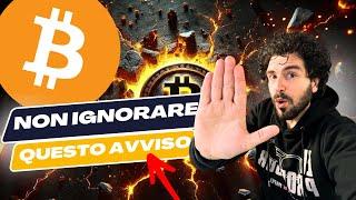 BITCOIN: Ignorare Questa Possibilità è un GRAVE ERRORE!