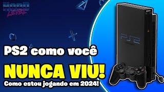 PS2 Como você nunca viu! Como estou usando e jogando no meu Playstation 2 em 2024 (e em diante...)