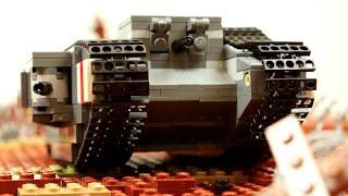 WW1 battle of the Somme (Tank attack) lego stop motion. Battle of Flers–Courcelette