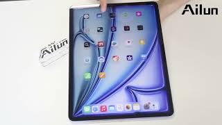 [Ailun] How to install Glass Screen Protector on iPad Air 11"  / iPad Air 13" 6th Generation 2024