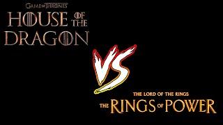 Direct comparison between House of the Dragon and Rings of Power on different subjects