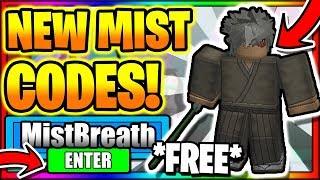 ALL *NEW* SECRET OP WORKING CODES! [MIST BREATH UPDATE] Roblox Ro-Slayers