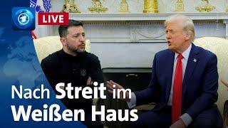 Nach dem Eklat im Weißen Haus | ARD Brennpunkt und tagesschau24 Extra