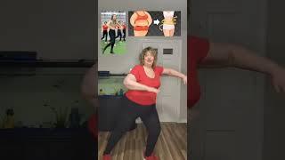 Just repeat these 2 moves to burn belly fat #bellyfat #diet