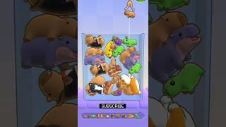 Capybara Friends | Glass full with capybara #games #puzzle #gameplay #shorts #hardlevel