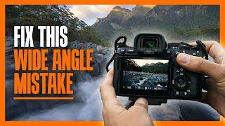 A Common Wide Angle Lens Mistake (and How to Fix It!)