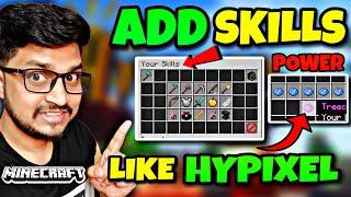 How To Add Skills in Server Like Hypixel | Best Skills Plugin Minecraft | Aurelium Skills (Tutorial)