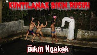 Prank kuntilanak gangguin orang mandi | prank terlucu 2022