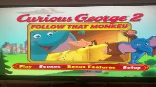 Opening and Closing to Curious George 2: Follow That Monkey 2010 DVD