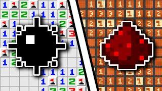 I Made Minesweeper with just Redstone!