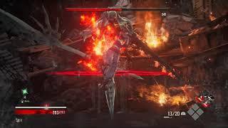 【Code Vein】 LVL1 SOLO - Безжалостный Палач без получения урона.