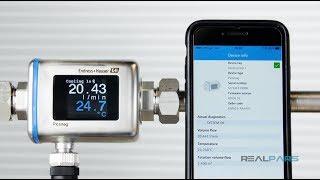 How to Setup an Endress+Hauser Picomag Flow Meter