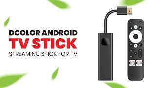 Enhance Your Streaming: Dcolor Android TV Stick Unveiled