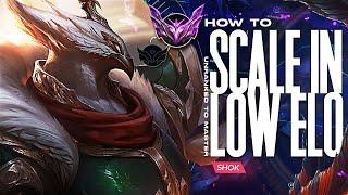 HOW TO SCALE IN LOW ELO - UNRANKED TO MASTER