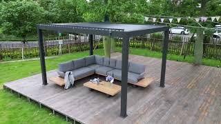 Introducing the Enhanced Pergola: SIMPO's Innovative Update!